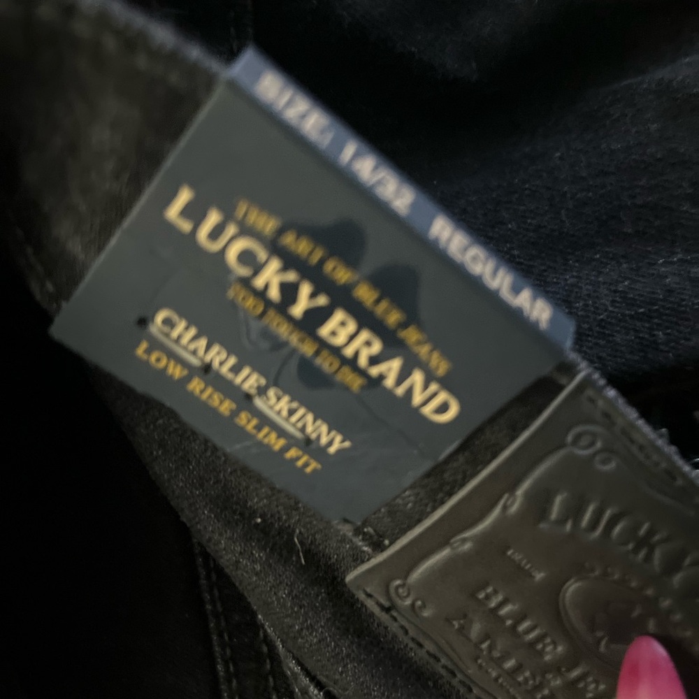 Lucky Brand, Charlie skinny jeans